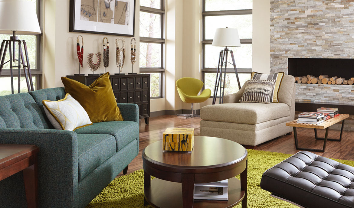 Tea room with nature